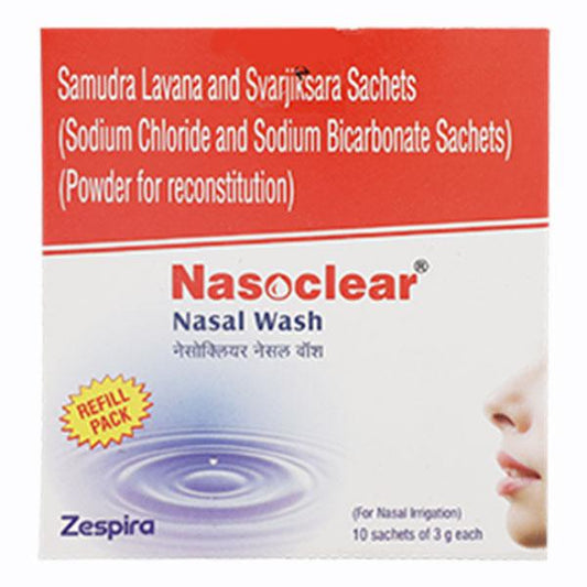 NASOCLEAR Nasal Wash 3gm - Global Surgicals