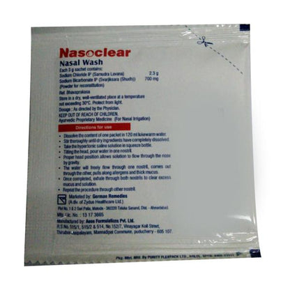 NASOCLEAR REFILL PACK Nasal Wash 10's - Global Surgicals