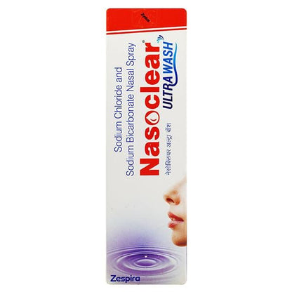 NASOCLEAR ULTRA WASH Nasal Spray 100ml - Global Surgicals