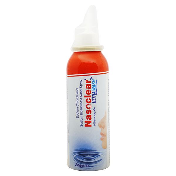 NASOCLEAR ULTRA WASH Nasal Spray 100ml - Global Surgicals