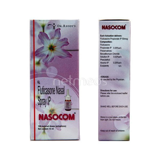 Nasocom Nasal Spray 10ml - Global Surgicals