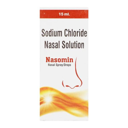 NASOMIN Nasal Drops 15ml - Global Surgicals