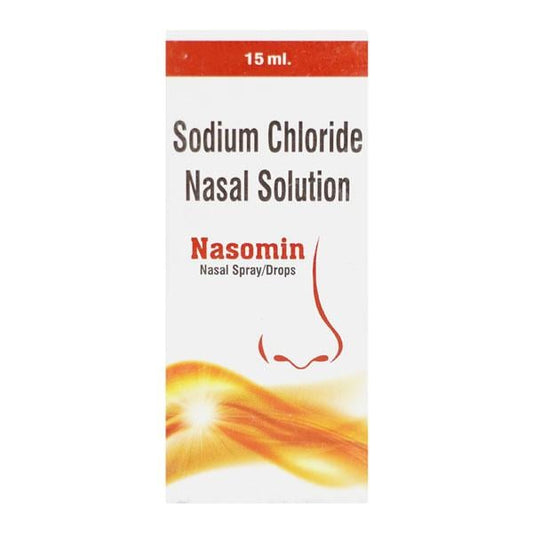 NASOMIN Nasal Drops 15ml - Global Surgicals