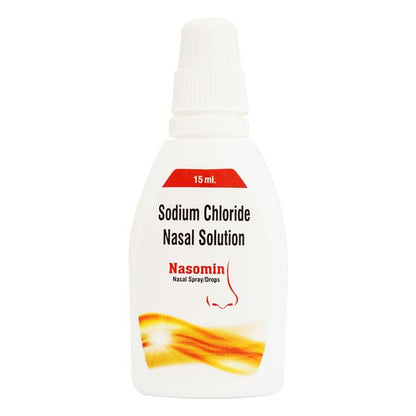 NASOMIN Nasal Drops 15ml - Global Surgicals