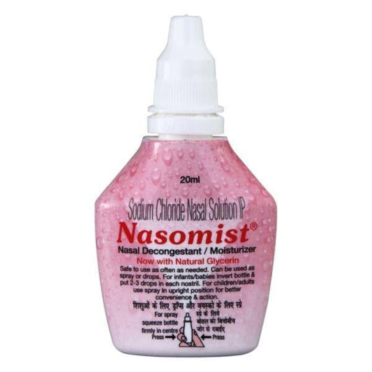 NASOMIST Saline NASAL SPRAY 20ml - Global Surgicals