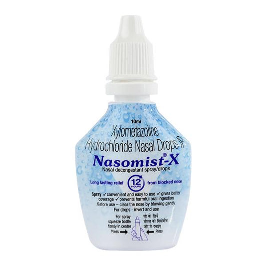 NASOMIST X Nasal Drops 10ml - Global Surgicals