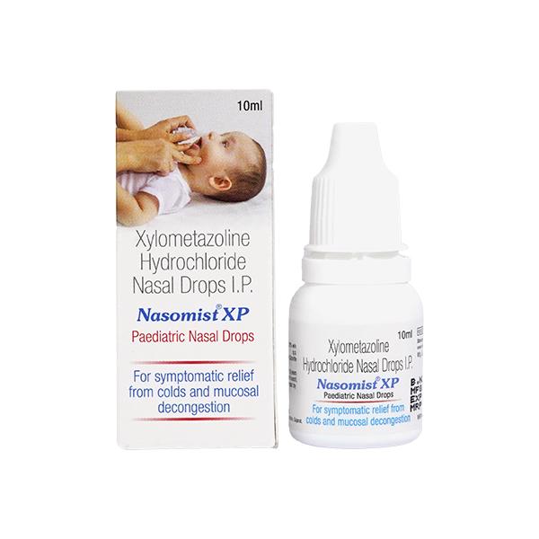 NASOMIST XP Paediatric Nasal Drops 10ml - Global Surgicals