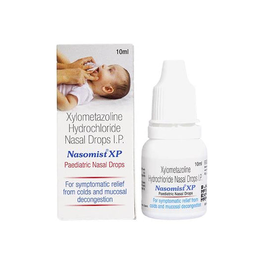NASOMIST XP Paediatric Nasal Drops 10ml - Global Surgicals