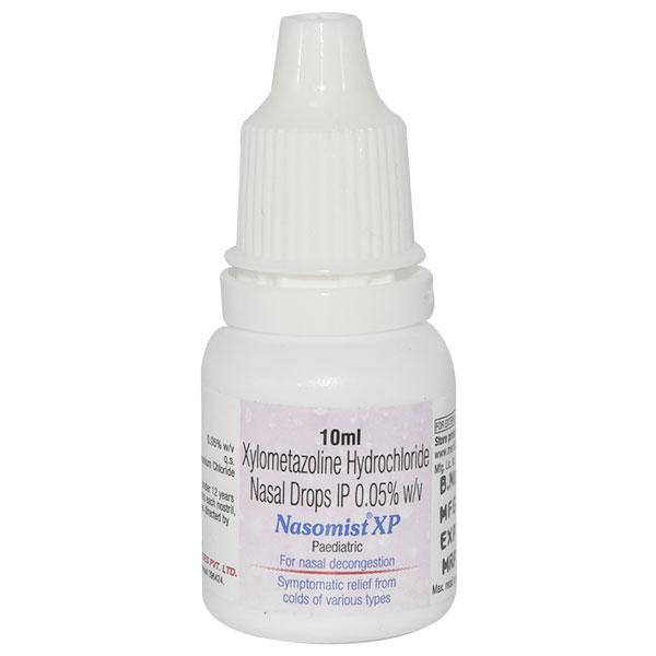 NASOMIST XP Paediatric Nasal Drops 10ml - Global Surgicals