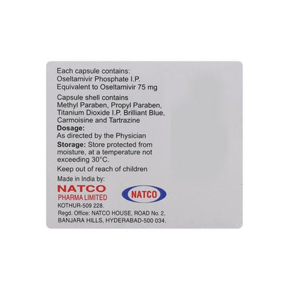Natflu 75mg Capsule 10'S - Global Surgicals