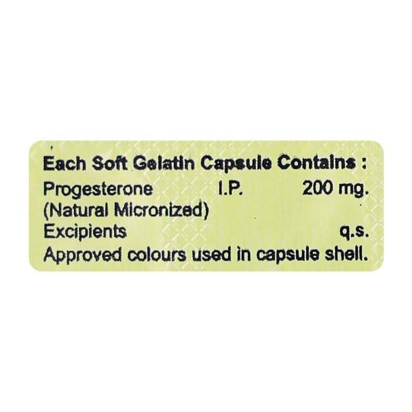 NATPREG 200 Softgel Capsule 10's - Global Surgicals