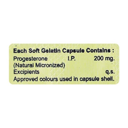 NATPREG 200 Softgel Capsule 10's - Global Surgicals