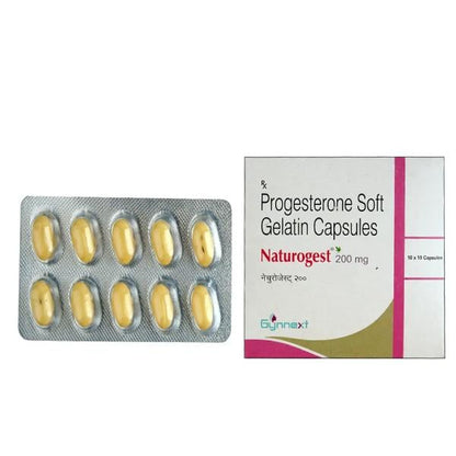 Naturogest 200mg Capsule 10'S - Global Surgicals