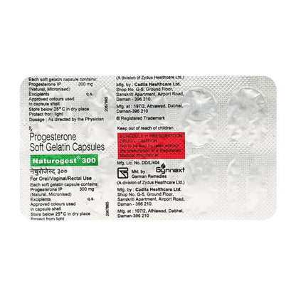 Naturogest 300mg Capsule 10'S - Global Surgicals