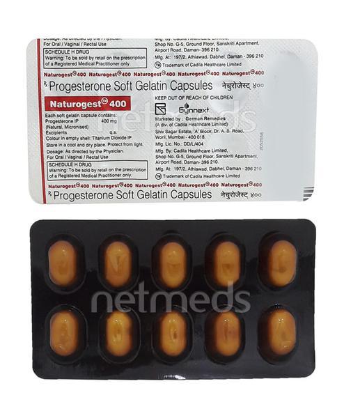 Naturogest 400mg Softgel 10'S - Global Surgicals