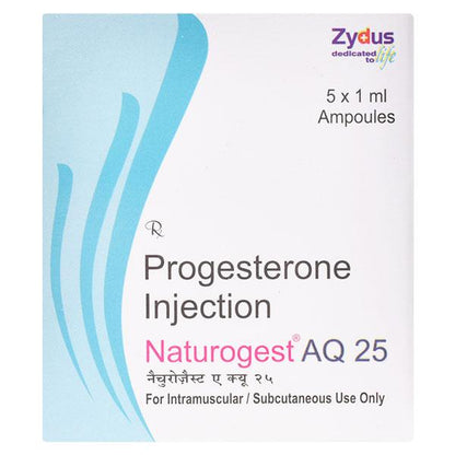Naturogest AQ 25mg Injection 1ml - Global Surgicals