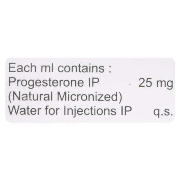 Naturogest AQ 25mg Injection 1ml - Global Surgicals