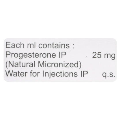 Naturogest AQ 25mg Injection 1ml - Global Surgicals