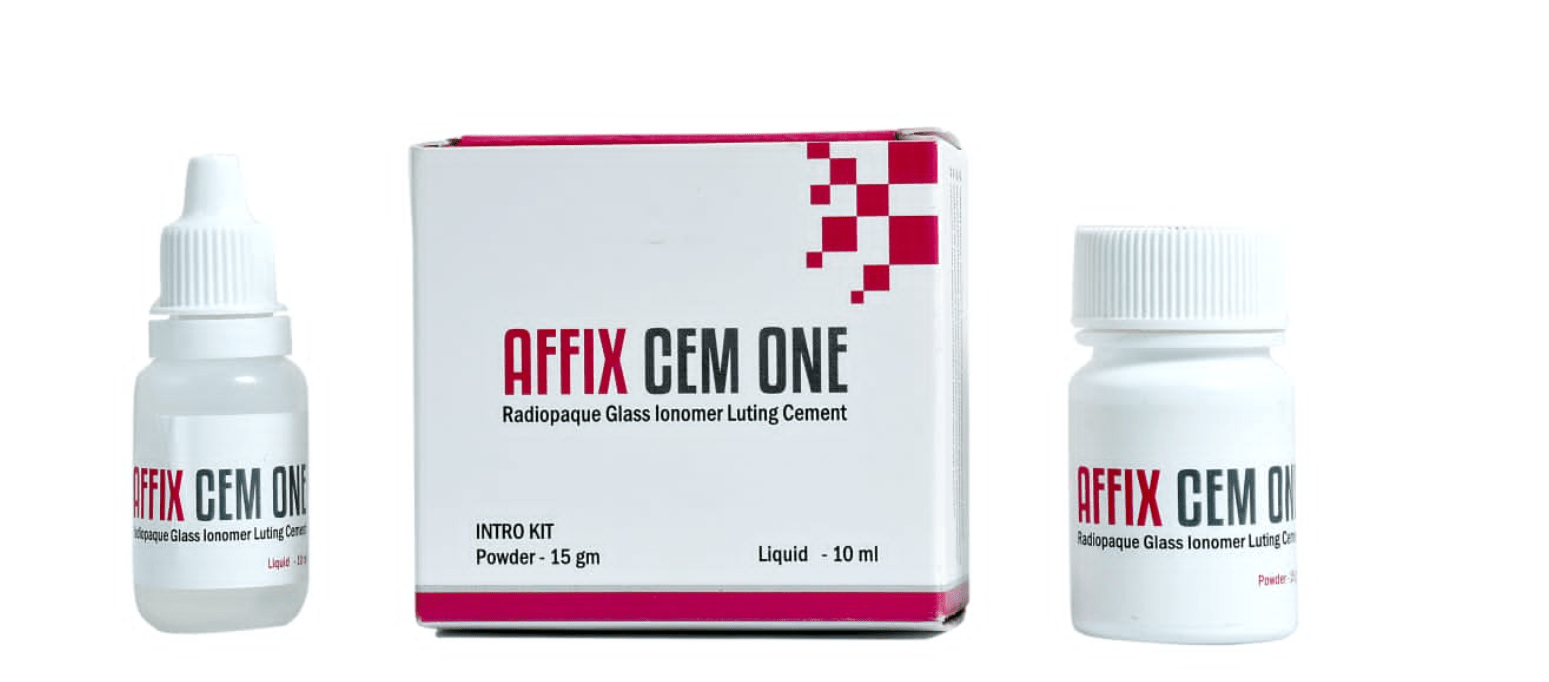 Navkar Dental Affix Cem One Luting GIC - Global Surgicals
