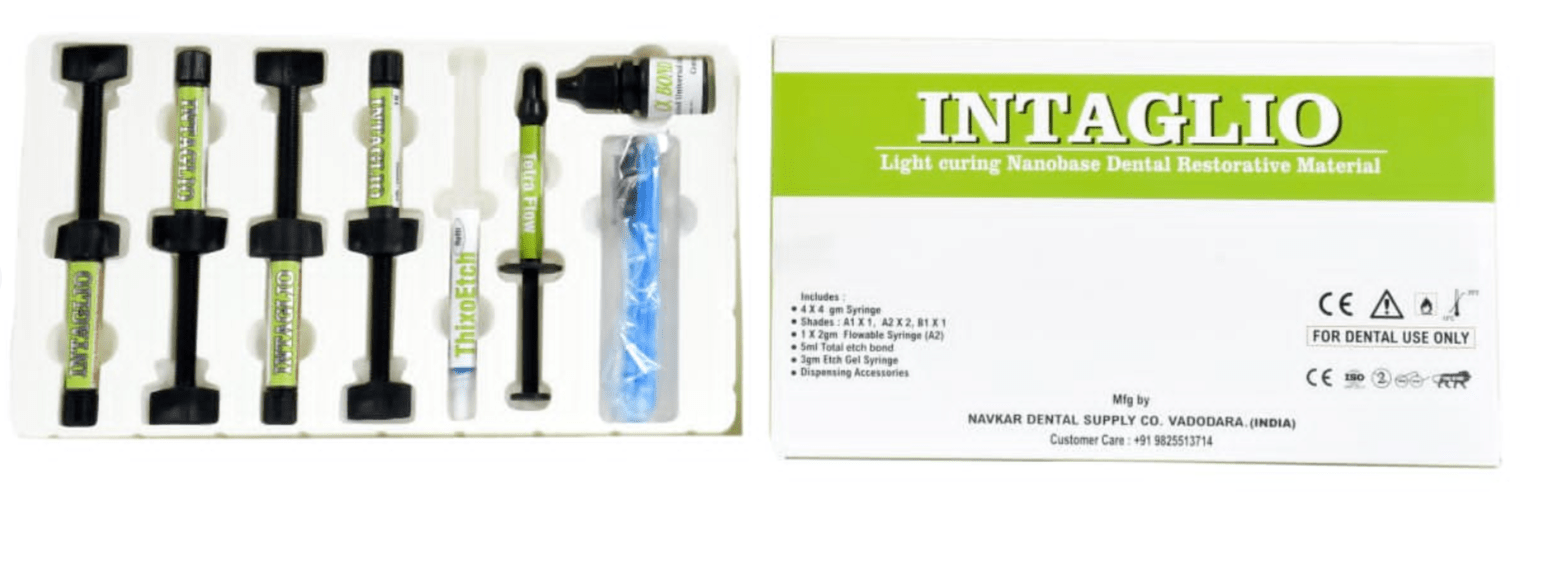 Navkar Dental Intaglio Composite Restorative Kit - Global Surgicals