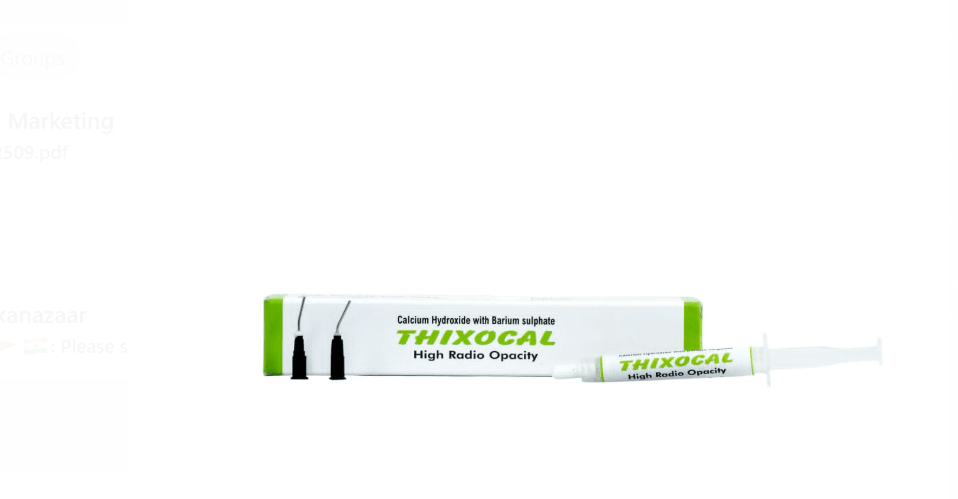 Navkar Dental ThixoCal Calcium Hydroxide Pastes - Global Surgicals