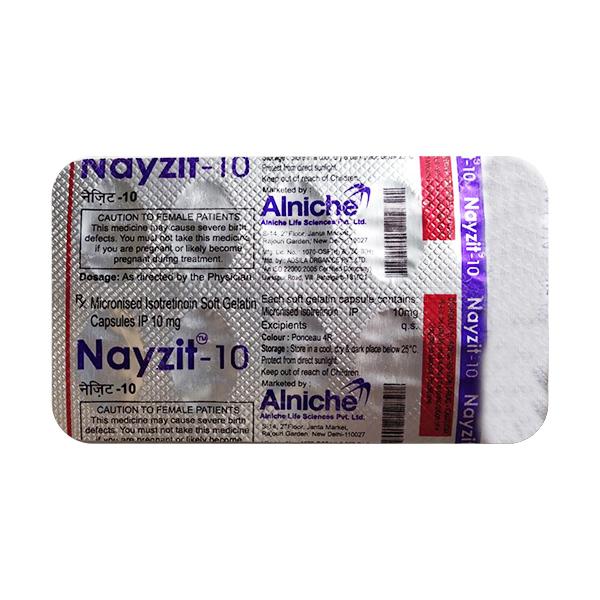 Nayzit 10mg Capsule 10'S - Global Surgicals
