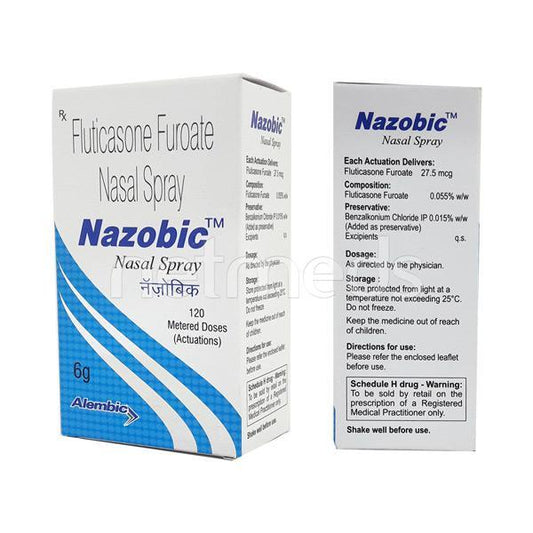 Nazobic Nasal Spray 6Gm - Global Surgicals