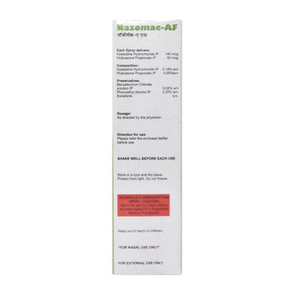 Nazomac AF Nasal Spray 12ml - Global Surgicals