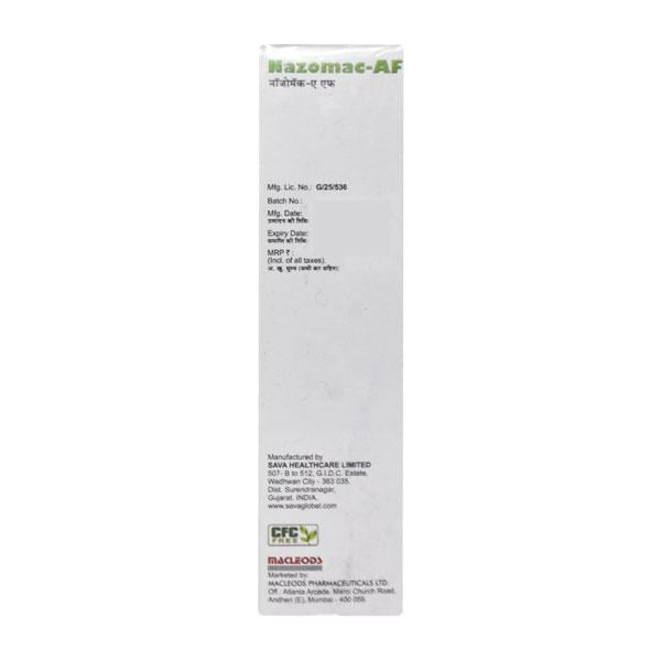 Nazomac AF Nasal Spray 12ml - Global Surgicals