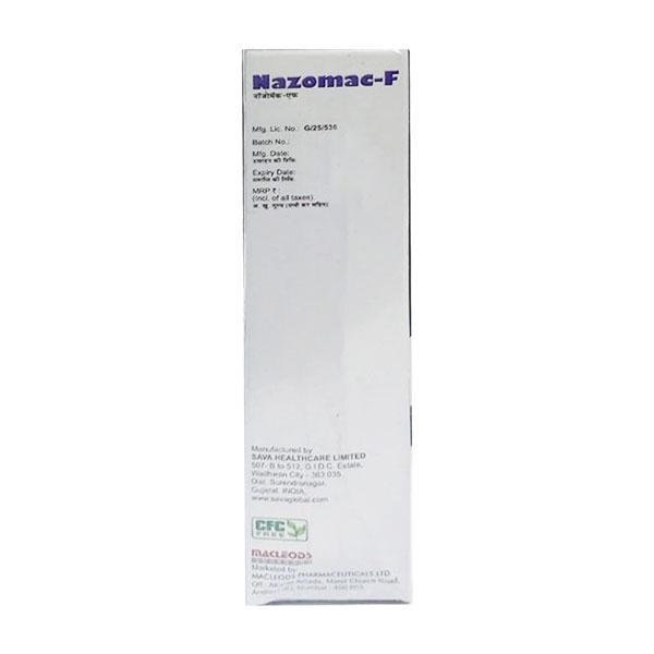 Nazomac F Nasal Spray 12ml - Global Surgicals