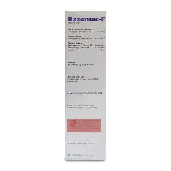 Nazomac F Nasal Spray 12ml - Global Surgicals