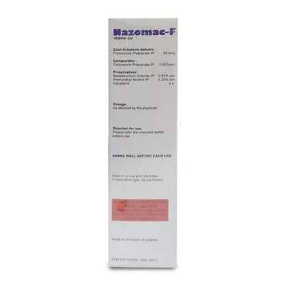 Nazomac F Nasal Spray 12ml - Global Surgicals