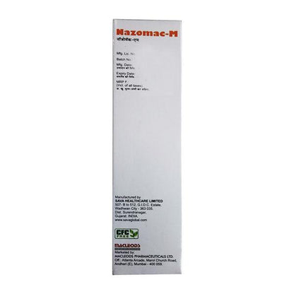 Nazomac M Nasal Spray 12ml - Global Surgicals