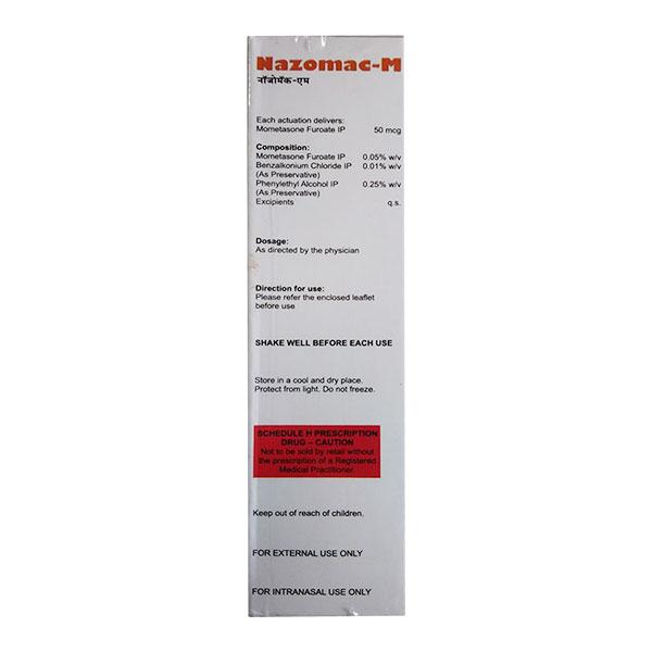 Nazomac M Nasal Spray 12ml - Global Surgicals