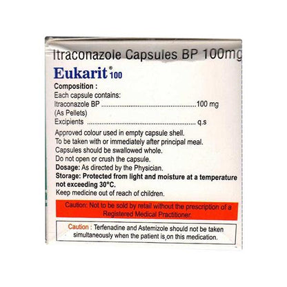 EUKARIT 100 Capsule 10's