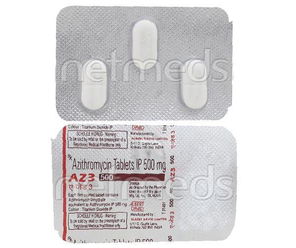 AZ3 500mg Tablet 3'S