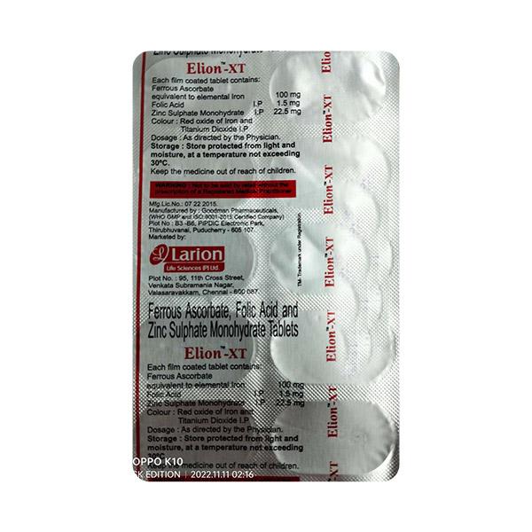 ELION XT Tablet 10's