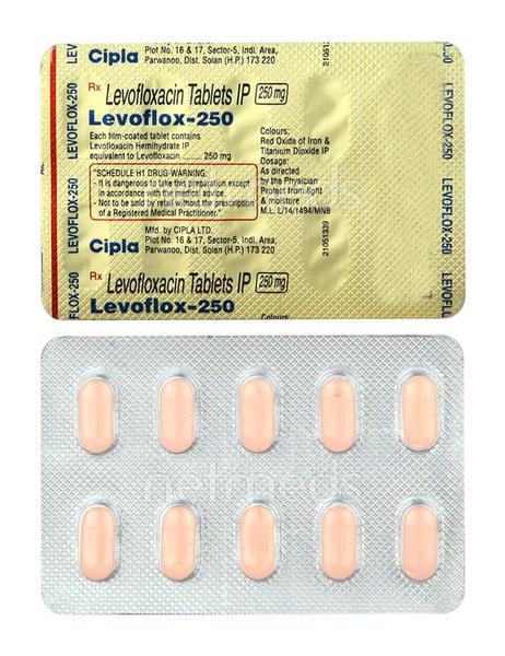 Levoflox 250mg Tablet 10'S