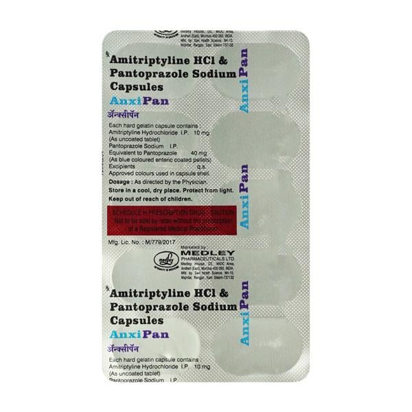 Anxipan Capsule 10