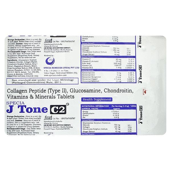 J TONE C2 Tablet 10's