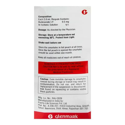 NEBZMART B 0.5mg Smartule 8x2ml - Global Surgicals