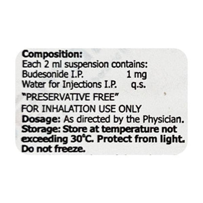 NEBZMART B 1mg Smartule 7x2ml - Global Surgicals