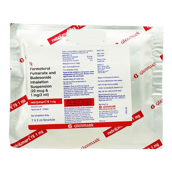 NEBZMART FB 1mg Respules 7X2ml - Global Surgicals