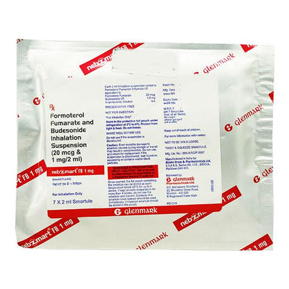 NEBZMART FB 1mg Respules 7X2ml - Global Surgicals