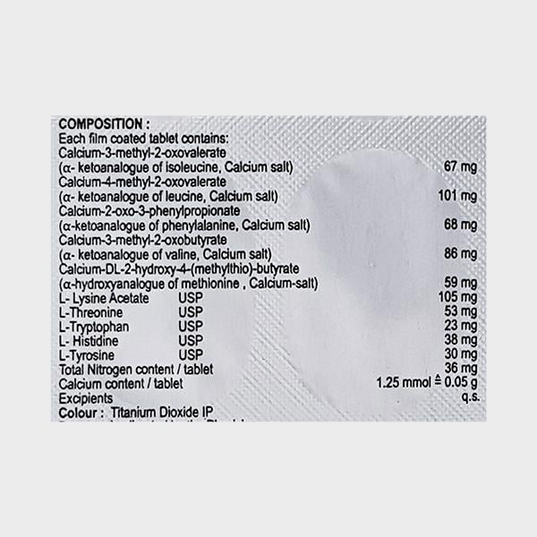 NEFROSAVE KETO Tablet 10's - Global Surgicals