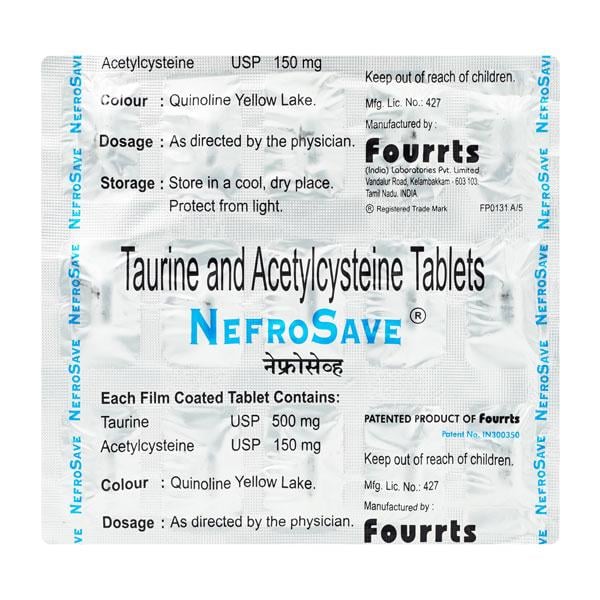 Nefrosave Tablet 15'S - Global Surgicals