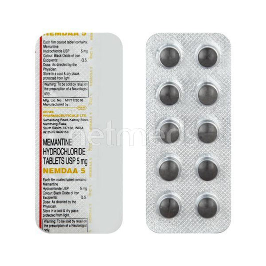 Nemdaa 5mg Tablet 10'S - Global Surgicals