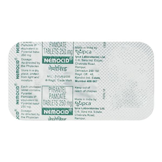 Nemocid Tablet 3'S - Global Surgicals