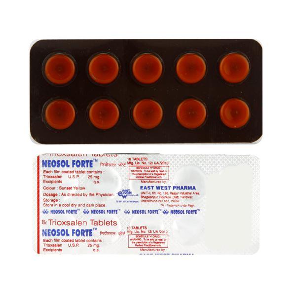 Neosol Forte 25mg Tablet 10'S - Global Surgicals