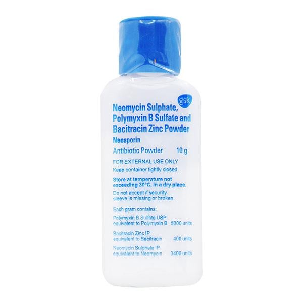 Neosporin Antibiotic Powder 10gm - Global Surgicals